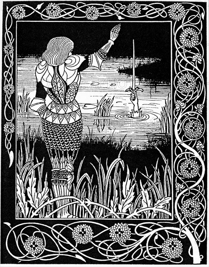 La légende du roi Arthur, par Beardsley