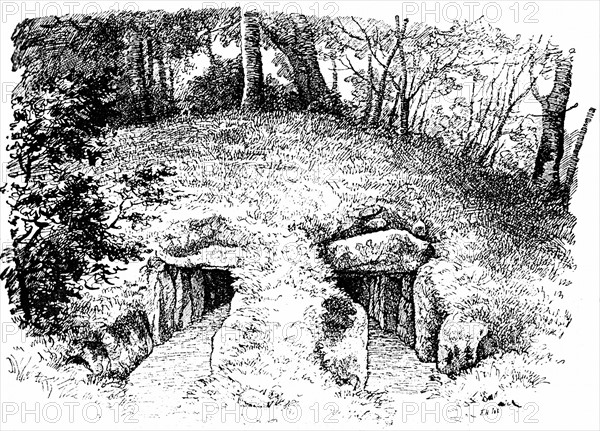 Stone Age tumulus at Roddinge