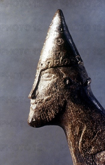 Head of a Viking warrior