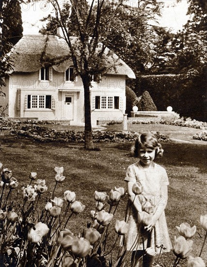 Princess Elizabeth as a child