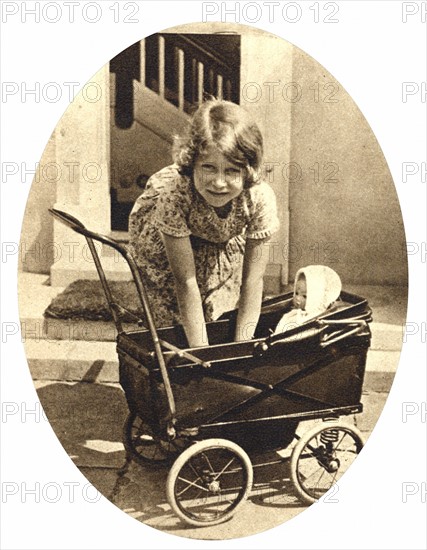 Princess Elizabeth as a child