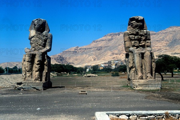 The Colossi of Memnon