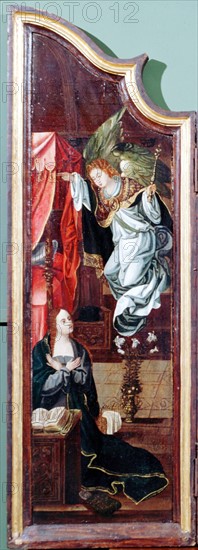 'Adoration of the Shepherds'  triptych attributed to Flemish artist Cornelis Englebrechtsen