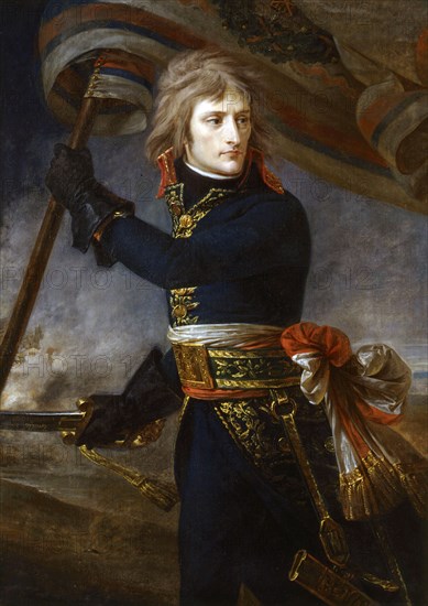 Gros, Bonaparte au pont d'Arcole