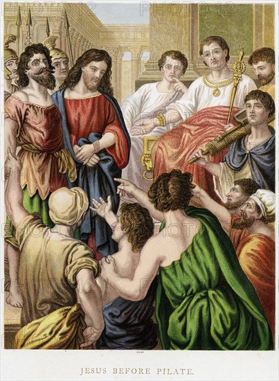 Jesus before Pilate