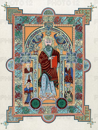 St Matthew from the "Book of Kells"