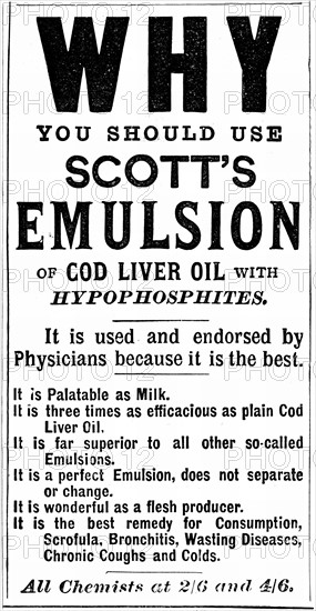 Scott's Emulsion of Cod Liver Oil