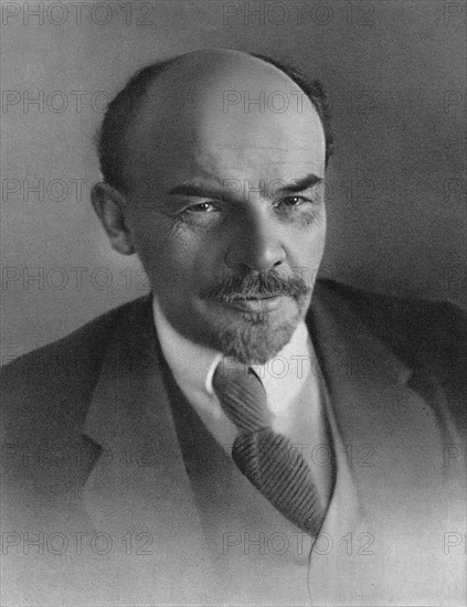 Vladimir Ilyich Lenin, circa 1917