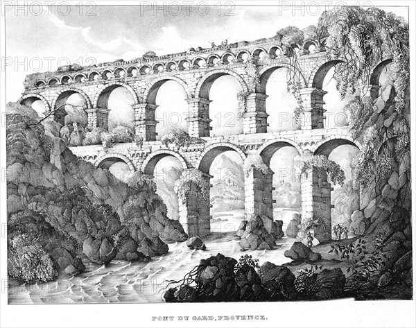 Pont du Gard, Nimes, southern France