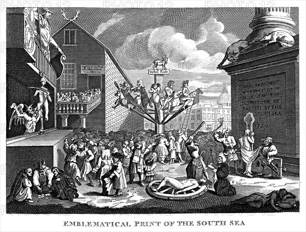 Satire of the South Sea Bubble