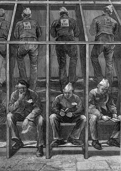 Prisoners at Clerkenwell House of Correction