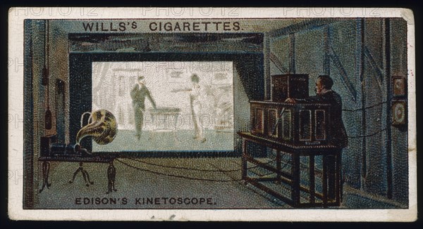Thomas Alva Edison's kinetographic theatre: c1892