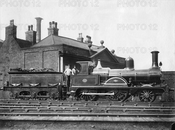 North Staffordshire Railway steam Locomotive