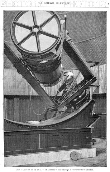 Jules Pierre Cesar Janssen  French astronomer