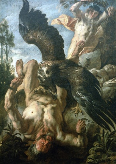 Jordaens, Prométhée enchaîné