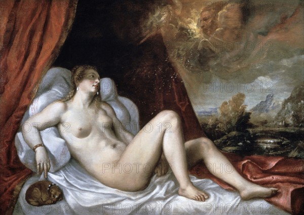 Titien, Danaë reçevant la pluie d'or