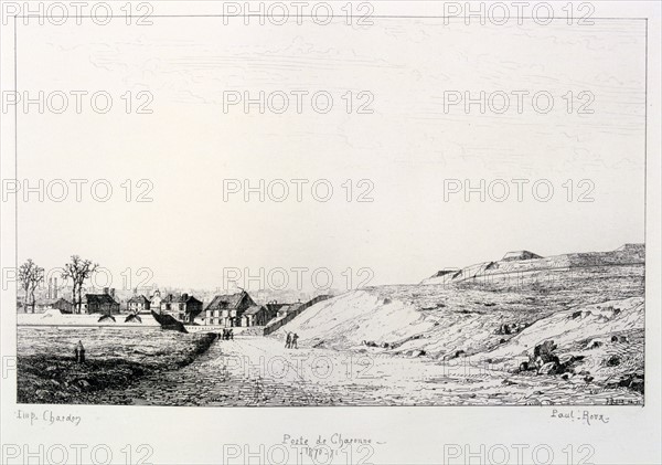 Defences of Paris during the Franco Prussian War 1870-80