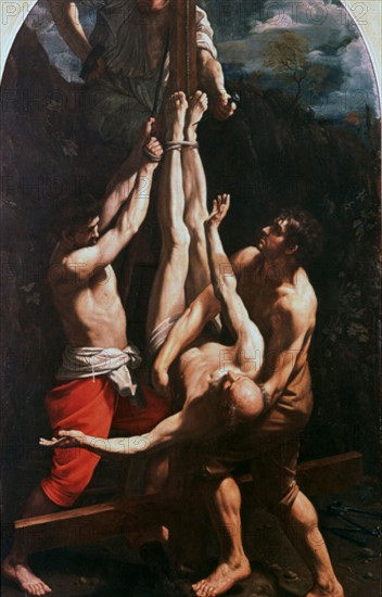Guido Reni 1575-1642 Crucifixion of St Peter'