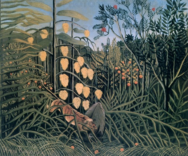 Henri Rousseau 'Tropical Forest