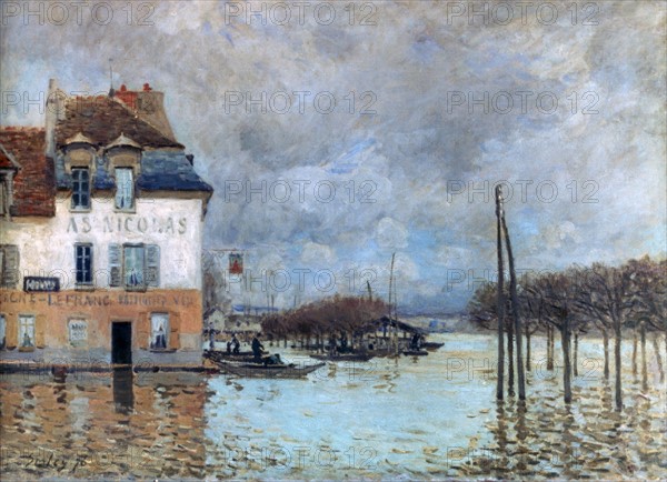 Sisley, L'inondation à Port-Marly