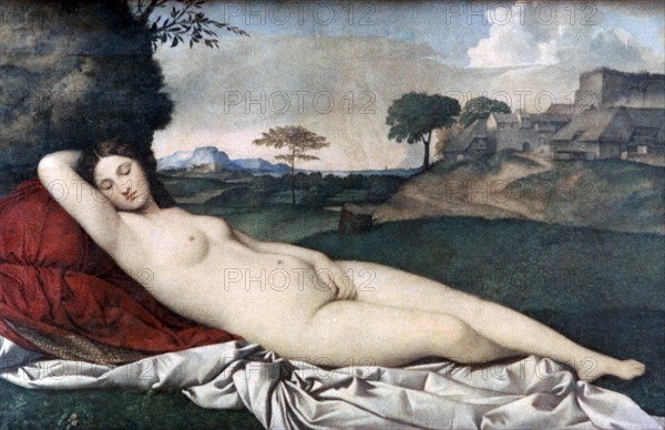 Giorgione, Sleeping Venus