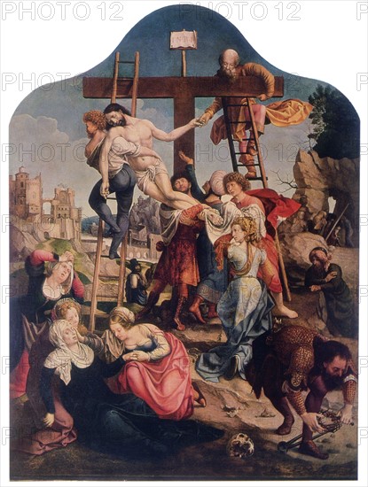 Gossaert, Descent from the Cross