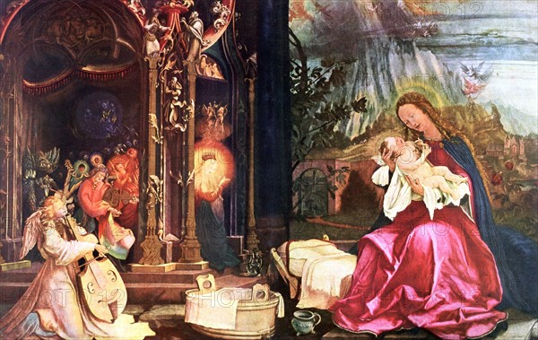 The Nativity of the Antonins of Isenheim', 15th Century
