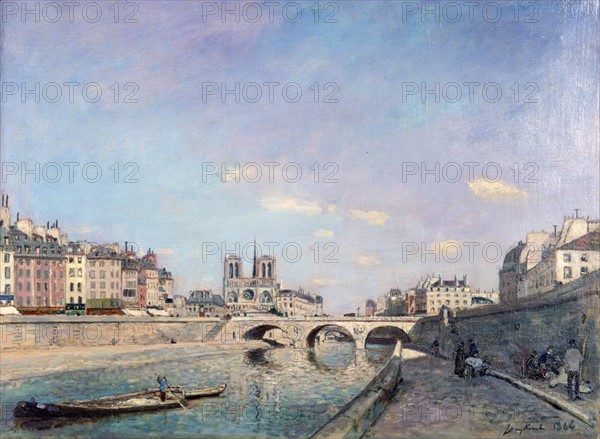 Jongkind, La Seine et Notre-Dame de Paris