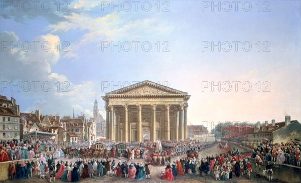 Ceremony at the New Church of St Genevieve', 1765