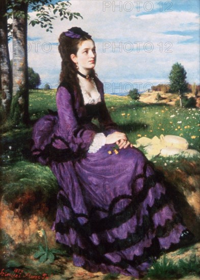 Lady in Violet', 1874
