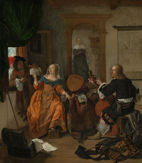 A Musical Party', 1659