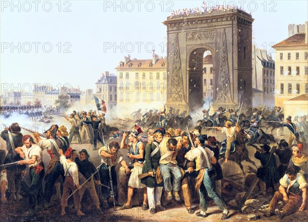 Le Comte, 'Battle for Porte Saint Denis'
