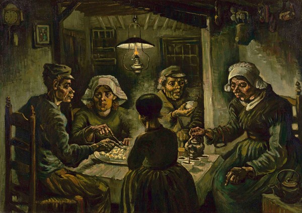 Van Gogh, Les Mangeurs de Pommes de Terre