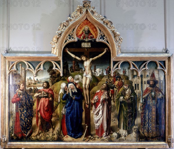 ANONYMOUS,  Paris Altarpiece. Louvre