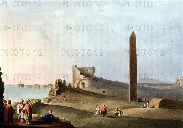 Obelisks at Alexandria called Cleopatra's Needles