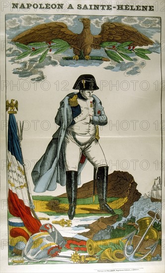 Napoleon in exile on St Helena