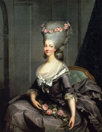 Callet, Portrait of Marie-Therese De Savoie-Carignan