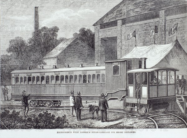 Fairlie's Steam Carriage