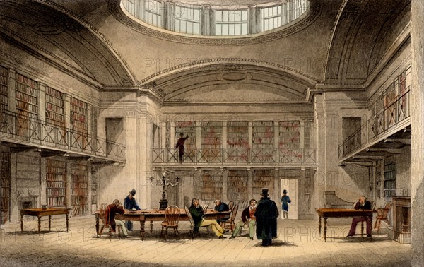 Thomas Allom, Bibliothèque Publique de Plymouth