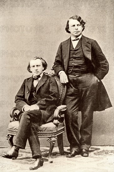 Johannes Brahms et Joseph Joachim