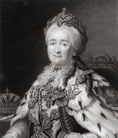 Portrait de Catherine II de Russie