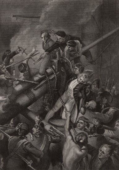 Death of Captain Robert Faulknor