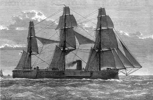 Steam ship 'Deutschland'