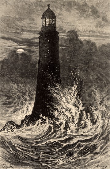 The fourth Eddystone lighthouse