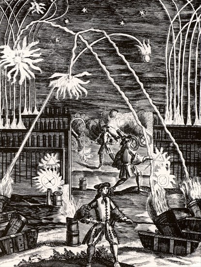 The uses of gunpowder