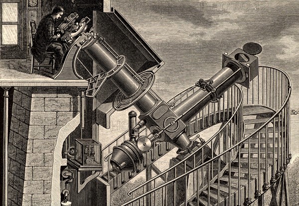 The 'equatorial coude' refracting telescope