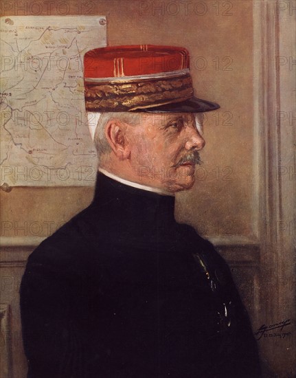 Portrait of général Michel-Joseph Maunoury