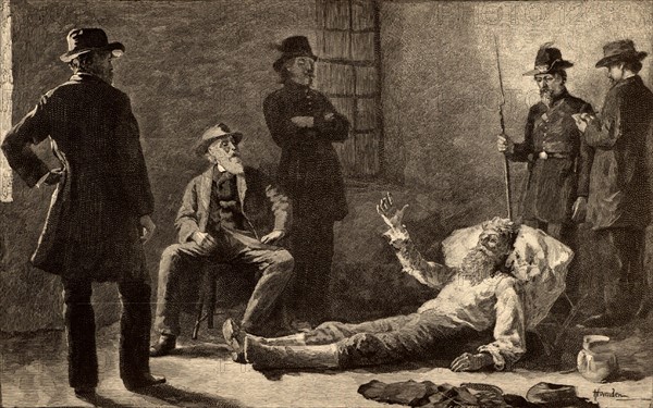 John Brown emprisonné