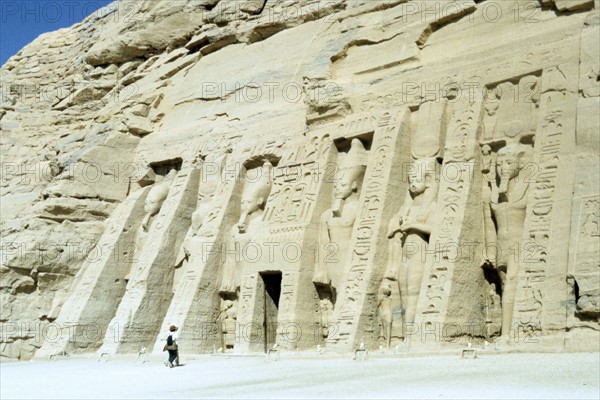 Temple of Hathor, Abu Simbel, Aswan, Egypt