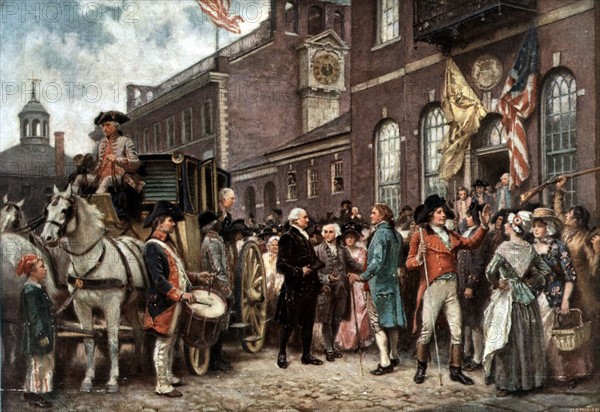 Washington's Inauguration at Philadelphia